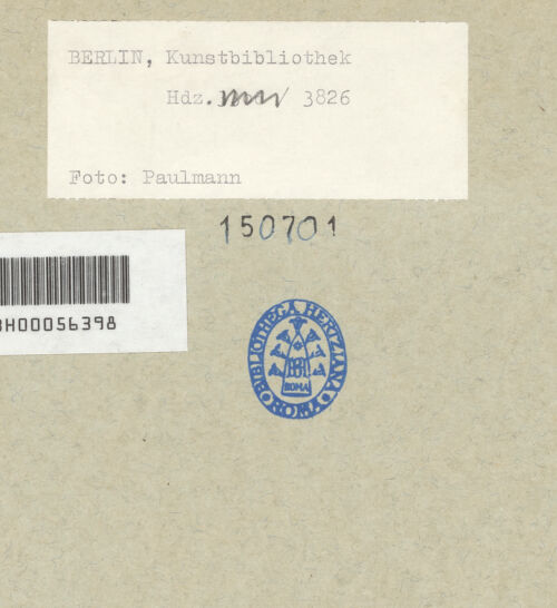 Rückseite von bh150701_recto