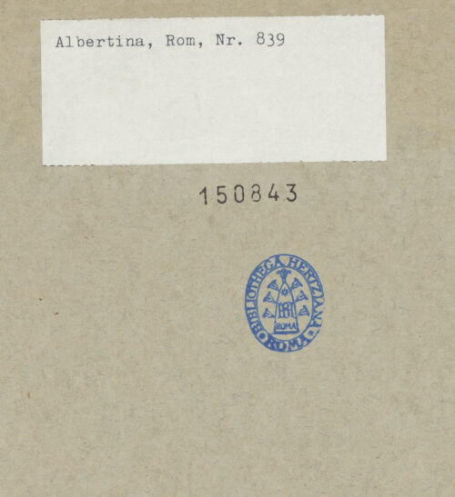 Rückseite von bh150843_recto