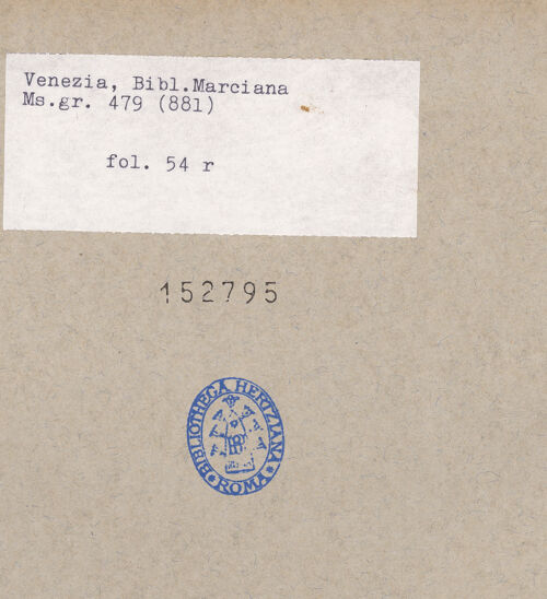 Rückseite von bh152795_recto