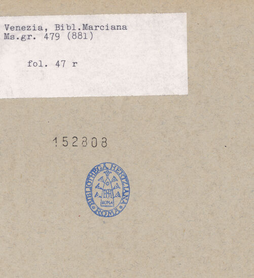 Rückseite von bh152808_recto