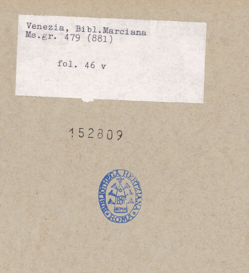 Rückseite von bh152809_recto