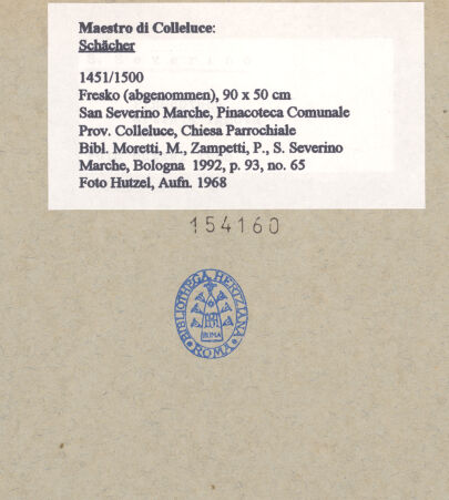 Rückseite von bh154160_recto