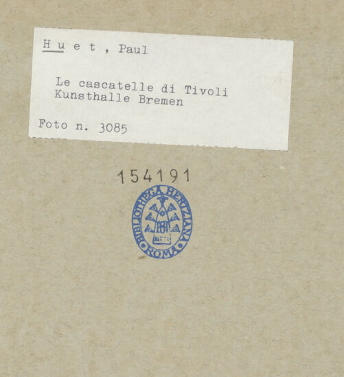 Rückseite von bh154191_recto