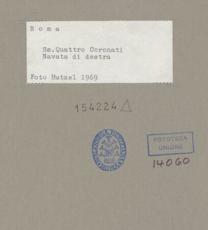 Rückseite von Hutzel, Max [https://www.deutsche-digitale-bibliothek.de/content/lizenzen/rv-ez/] Heiligenzyklus - Ein heiliger Bischof (S. Pantaleo?) und der Hl. Bartholomäus, bh154224_recto. Foto: Hutzel, Max.