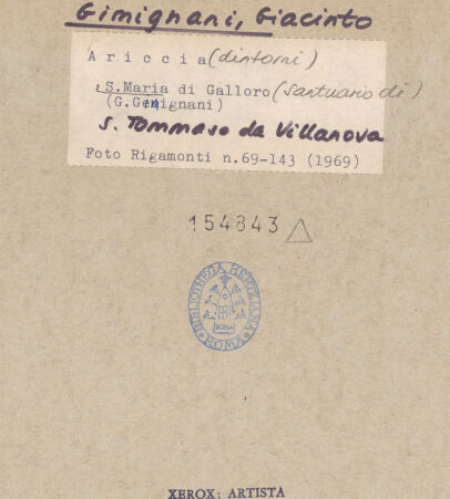 Rückseite von bh154843_recto