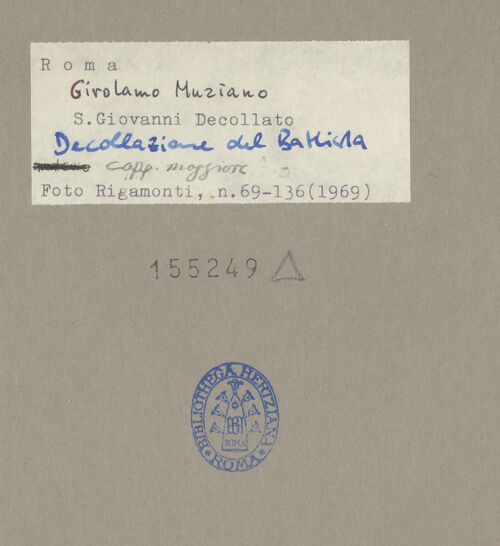 Rückseite von bh155249_recto