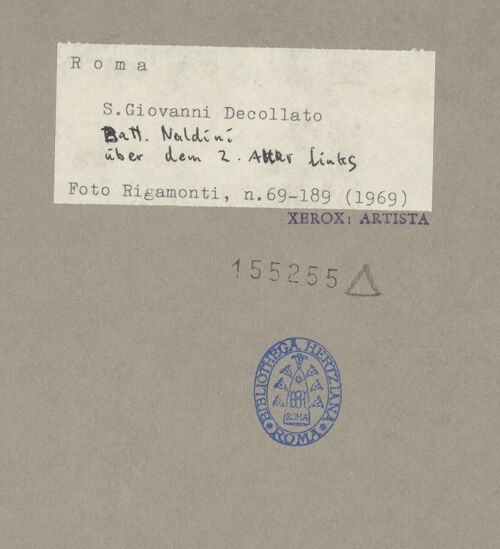 Rückseite von bh155255_recto