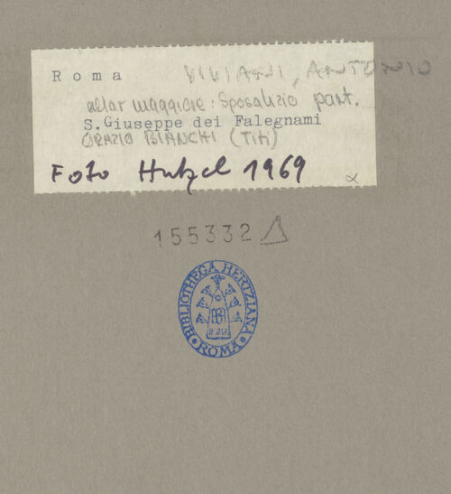 Rückseite von Hutzel, Max [https://www.deutsche-digitale-bibliothek.de/content/lizenzen/rv-fz/] Lünette: Gottvater in der Glorie - , bh155332_recto. Foto: Hutzel, Max.