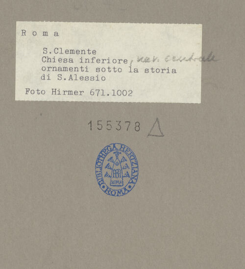 Rückseite von Hirmer [https://www.deutsche-digitale-bibliothek.de/content/lizenzen/rv-ez/] Vita des heiligen Alexius - , bh155378_recto. Foto.