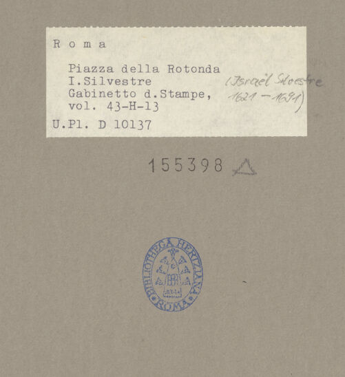 Rückseite von bh155398_recto