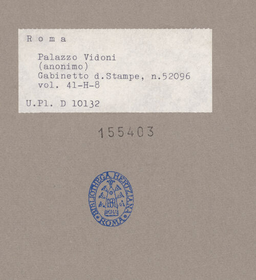 Rückseite von bh155403_recto