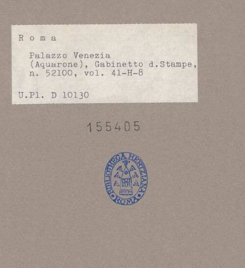 Rückseite von bh155405_recto