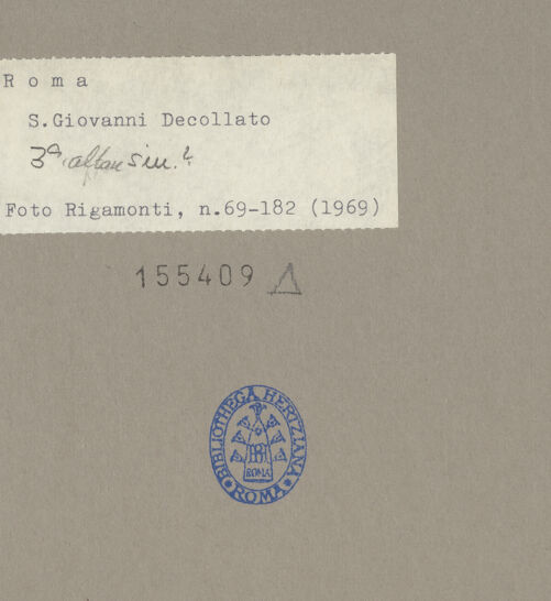 Rückseite von bh155409_recto