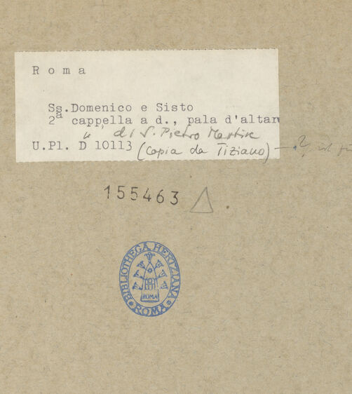 Rückseite von bh155463_recto