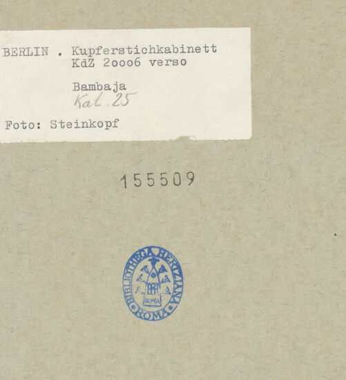 Rückseite von bh155509_recto