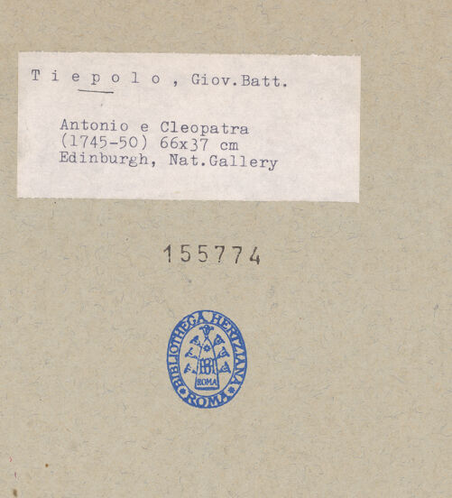 Rückseite von bh155774_recto