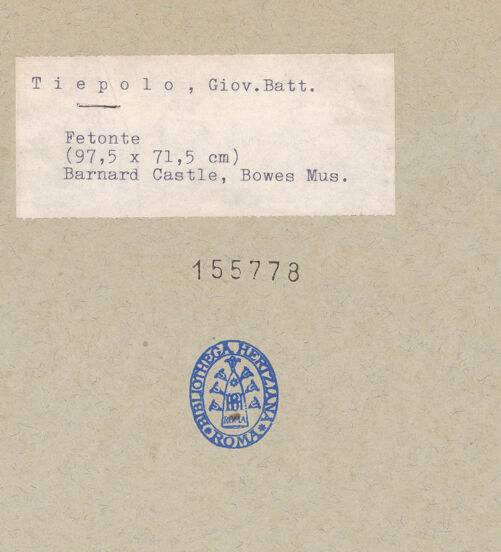 Rückseite von bh155778_recto