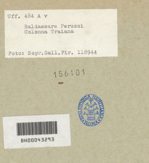 Rückseite von bh156101_recto