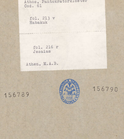 Rückseite von bh156789_bh156790_recto