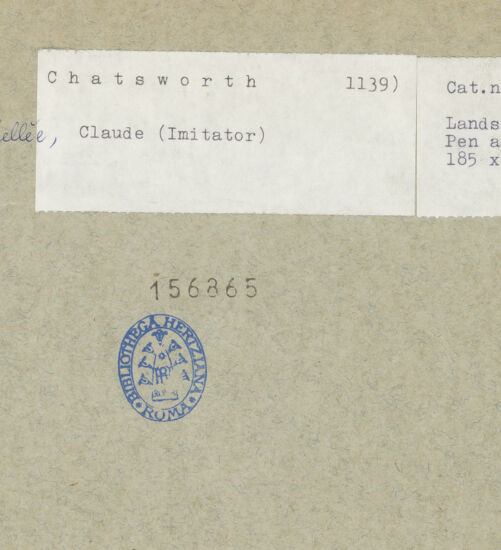 Rückseite von bh156865_recto