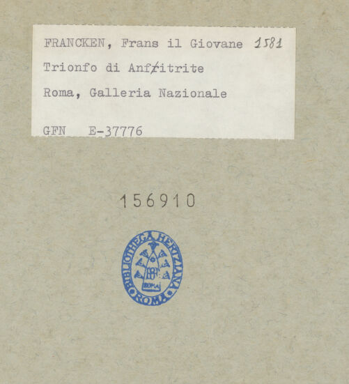 Rückseite von bh156910_recto