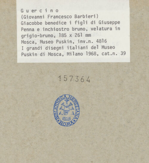 Rückseite von bh157364_recto