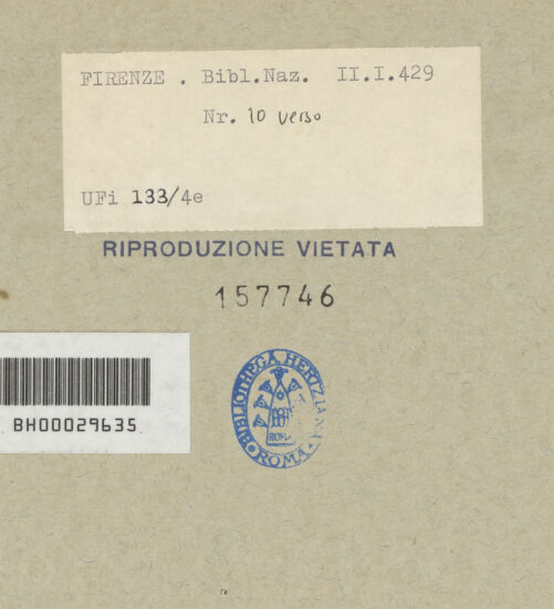 Rückseite von bh157746_recto