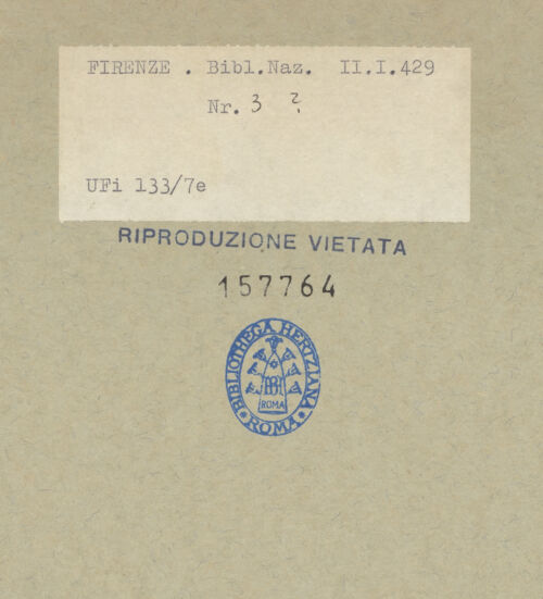 Rückseite von bh157764_recto