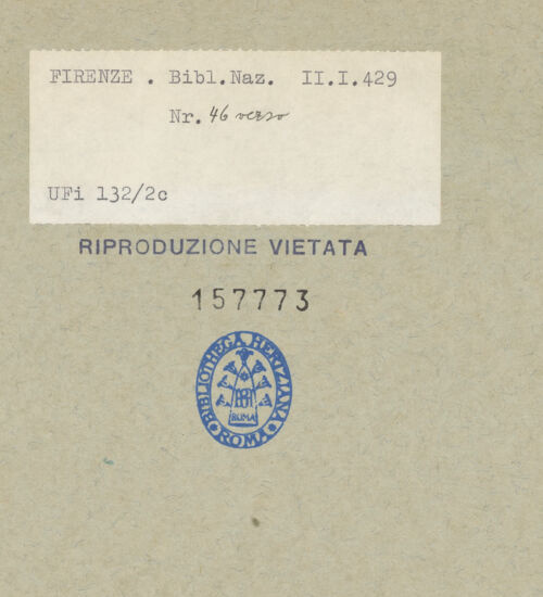 Rückseite von bh157773_recto