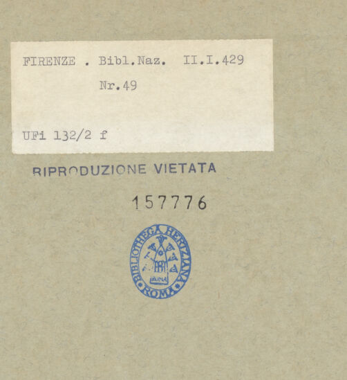 Rückseite von bh157776_recto