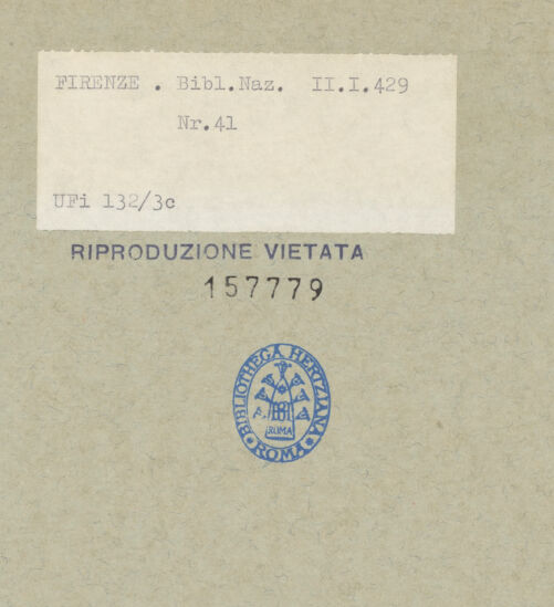 Rückseite von bh157779_recto