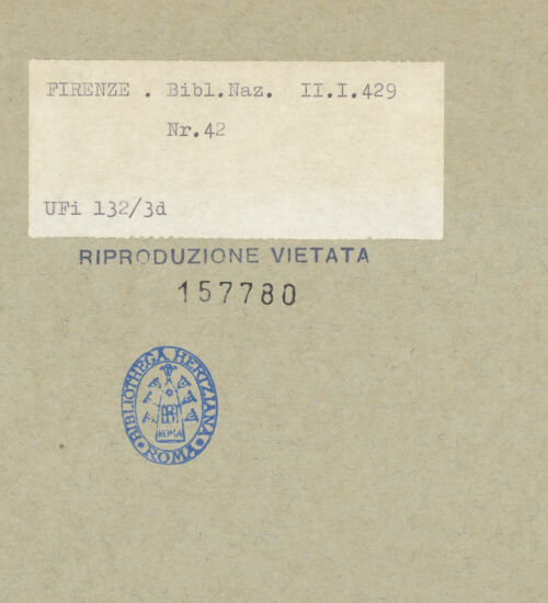 Rückseite von bh157780_recto