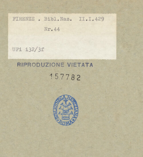 Rückseite von bh157782_recto