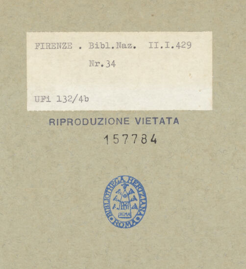 Rückseite von bh157784_recto