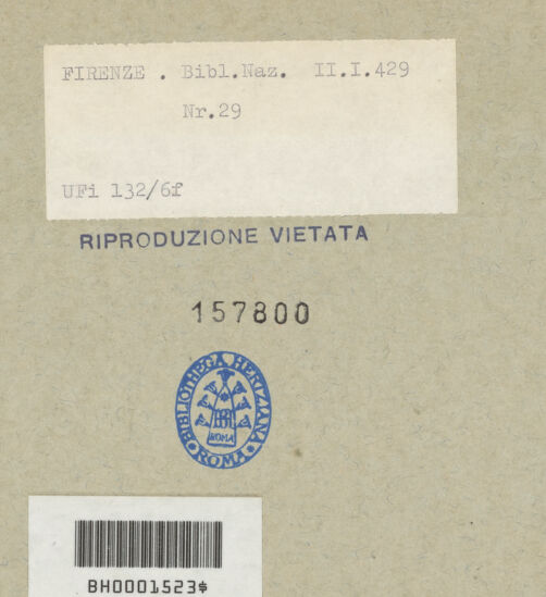 Rückseite von bh157800_recto