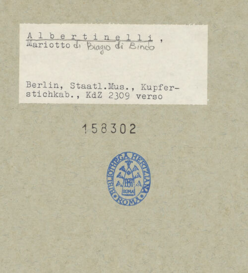 Rückseite von bh158302_recto