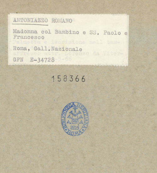 Rückseite von bh158366_recto