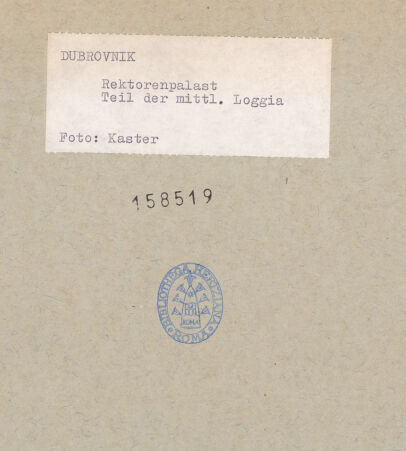 Rückseite von bh158519_recto