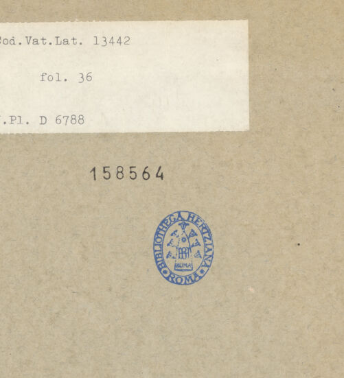 Rückseite von bh158564_recto