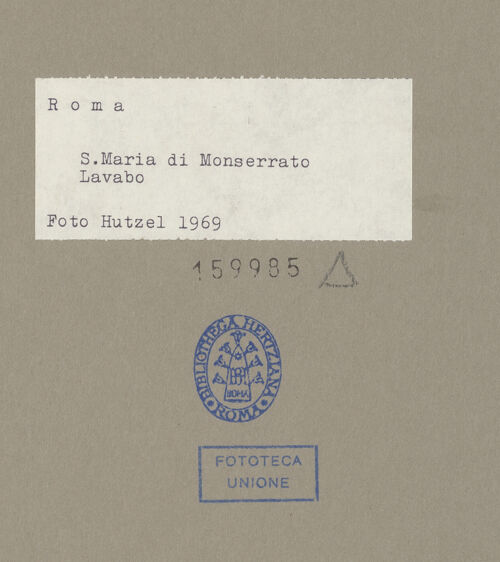 Rückseite von Hutzel, Max [https://rightsstatements.org/page/CNE/1.0/] Lavabo - , bh159985_recto. Foto: Hutzel, Max.