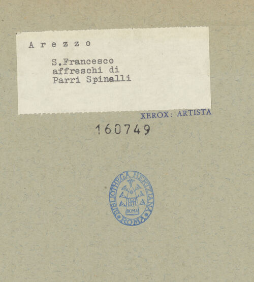 Rückseite von unbekannt [https://www.deutsche-digitale-bibliothek.de/content/lizenzen/rv-fz/] Zwei heilige Krieger - Gesamtansicht, bh160749_recto. Foto.