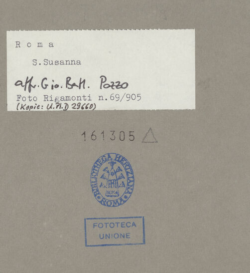 Rückseite von bh161305_recto