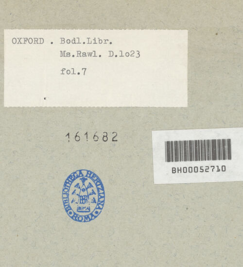 Rückseite von bh161682_recto