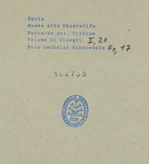 Rückseite von  [http://creativecommons.org/publicdomain/mark/1.0/] ... - , bh162785_recto. Foto.