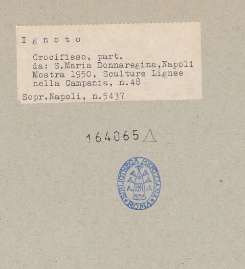 Rückseite von Sopr. BAS NA [https://www.deutsche-digitale-bibliothek.de/content/lizenzen/rv-ez/] Detail: Kopf, bh164065_recto. Foto.