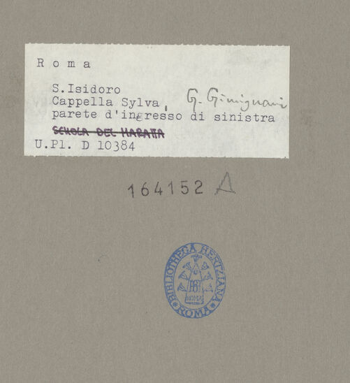 Rückseite von bh164152_recto