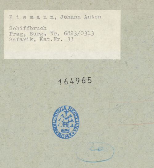 Rückseite von bh164965_recto