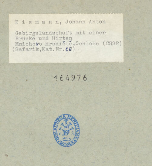 Rückseite von bh164976_recto