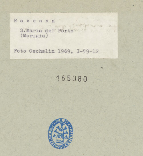 Rückseite von bh165080_recto