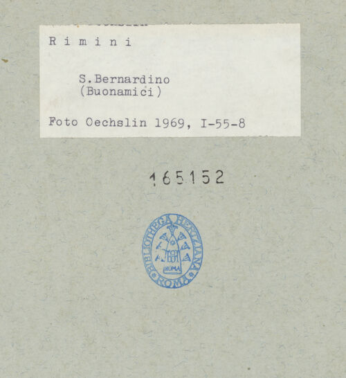 Rückseite von bh165152_recto